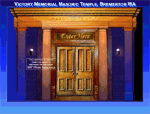 Tablet Screenshot of bremerton-masons.org